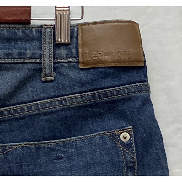 Lee Modern Straight Fit Jean New Size 34x32 Dark Blue Wash NWT - Picture 12 of 14